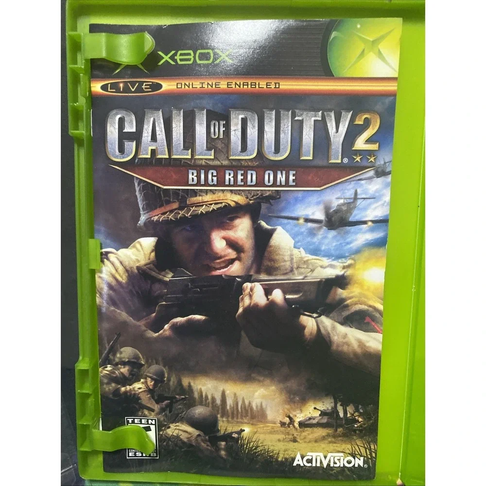 Activision Call of Duty 2: Big Red One Microsoft Xbox T NTSC-U/C Online